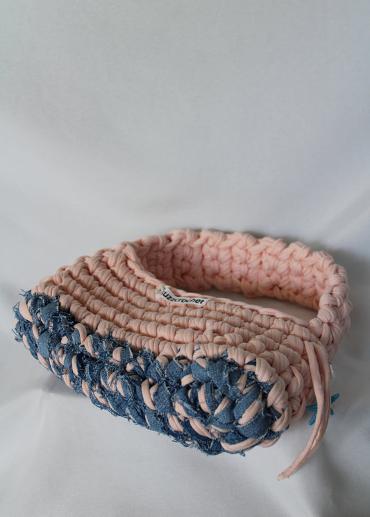 Jeans Twist-Shoulder Bag