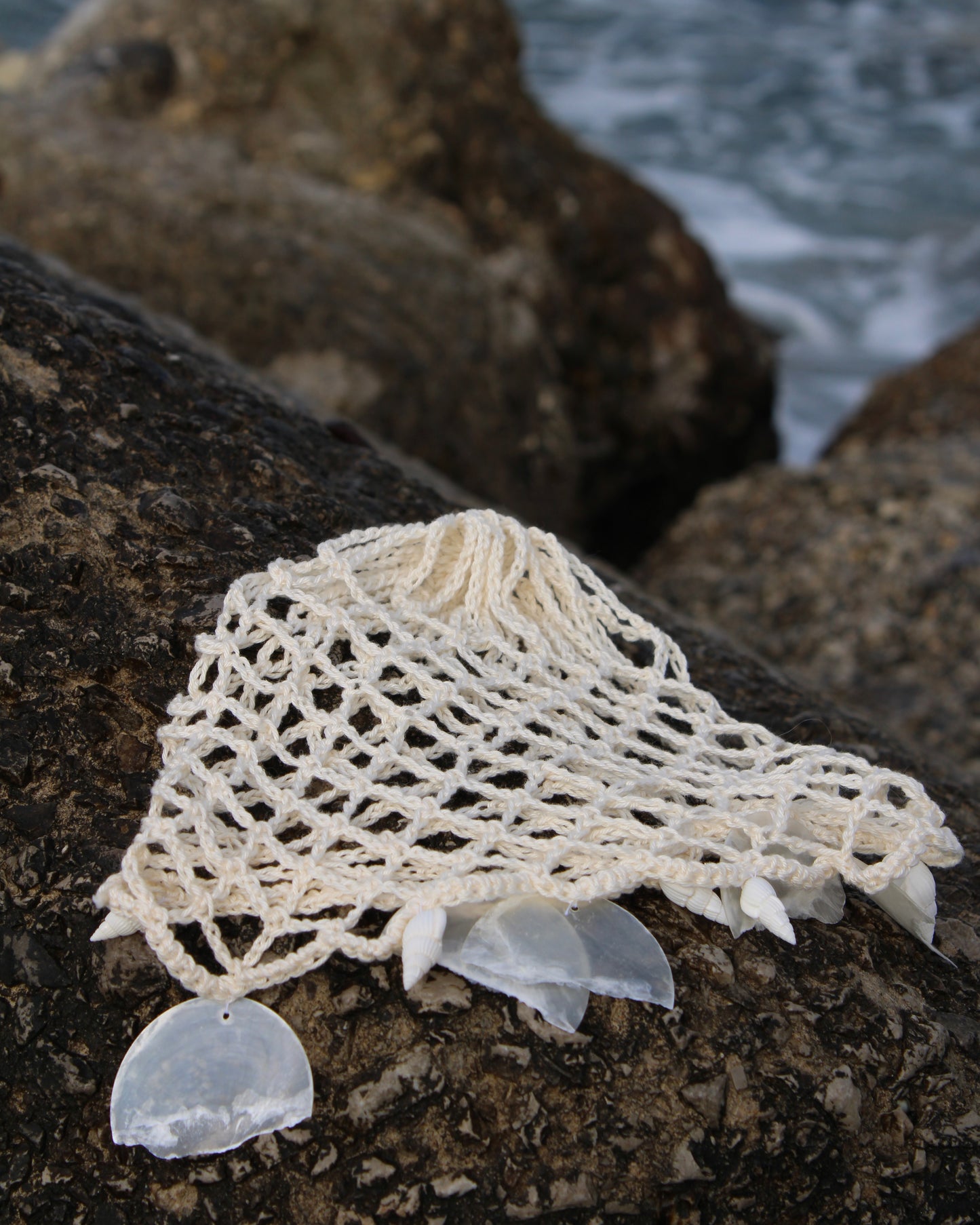 SEASHELL HEADPIECE