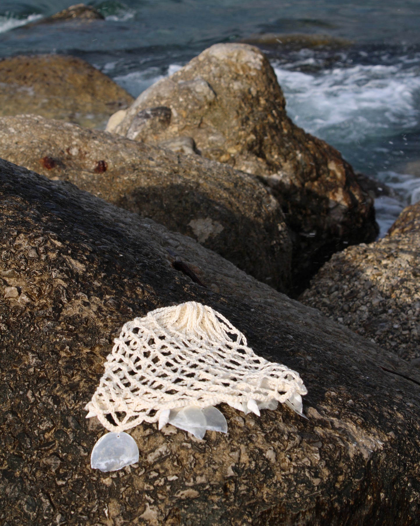 SEASHELL HEADPIECE