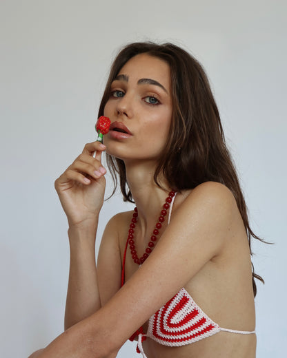 CANDY CRUSH bikini top
